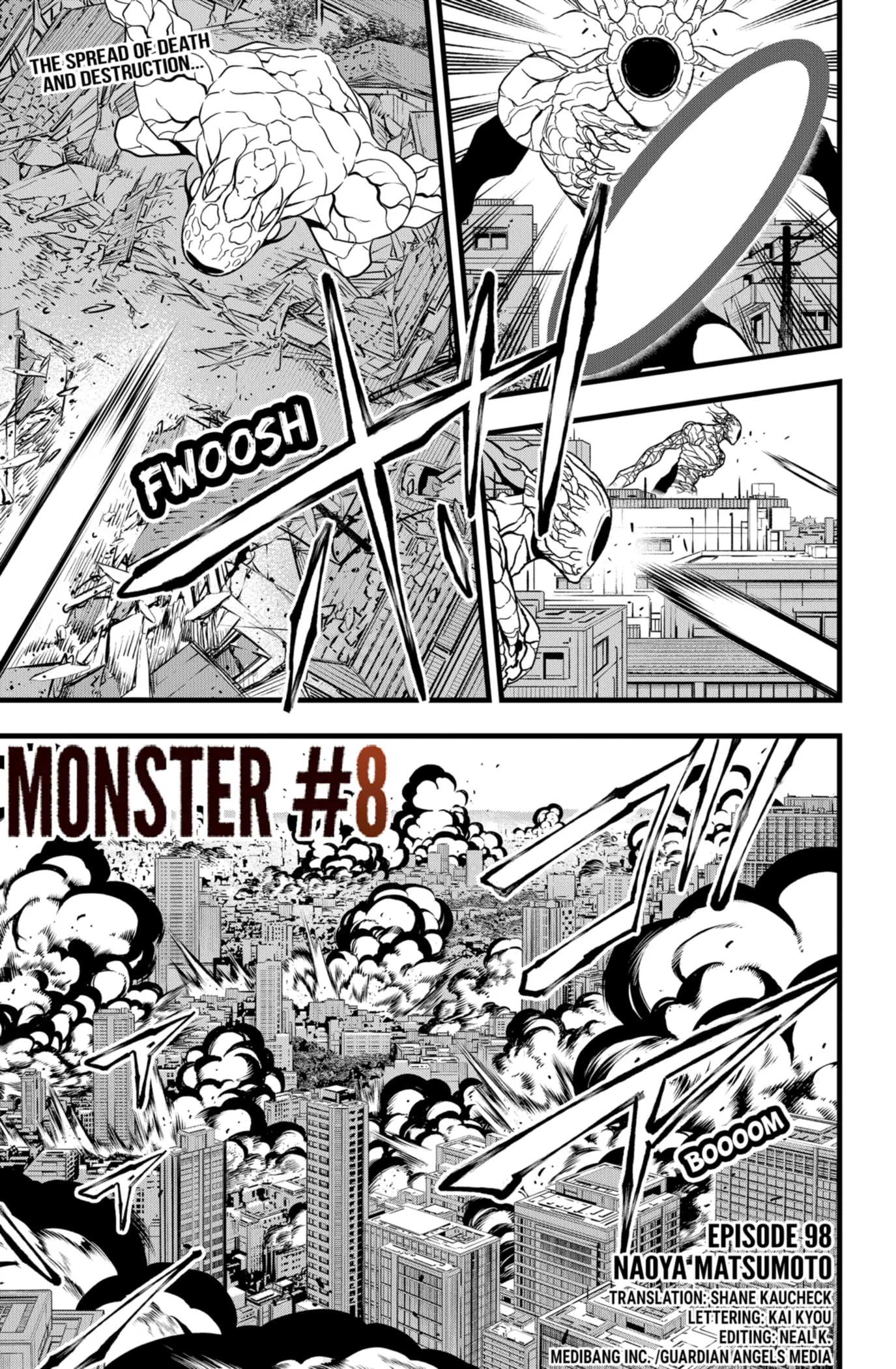 Kaiju No. 8 Chapter 98 image 01